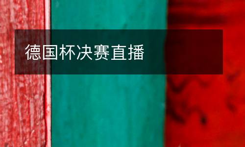 德國(guó)杯決賽直播
